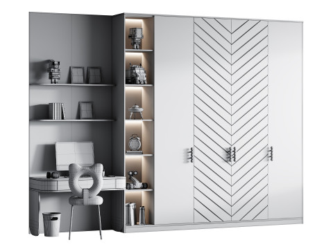 Tempat Kerja Modern 311 Model 3D