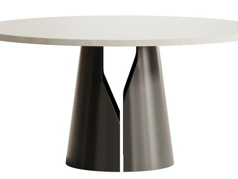 Cattelan Italia Giano Argile Dining Table 3D Model