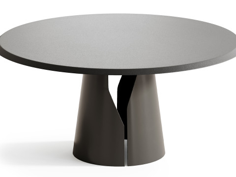 Cattelan Italia Giano Argile Dining Table 3D Model