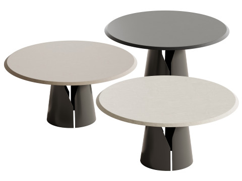 Cattelan Italia Giano Argile Dining Table 3D Model