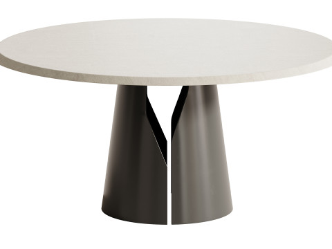 Cattelan Italia Giano Argile Dining Table 3D Model