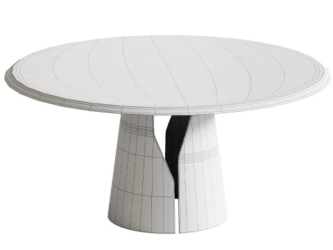 Cattelan Italia Giano Argile Dining Table 3D Model