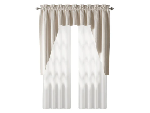 Curtains 01 3D Model