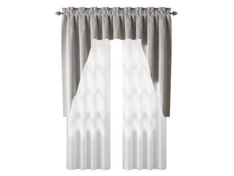 Curtains 01 3D Model
