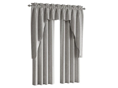 Curtains 01 3D Model