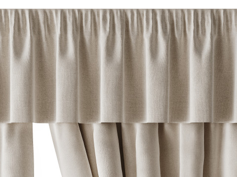 Curtains 03 3D Model