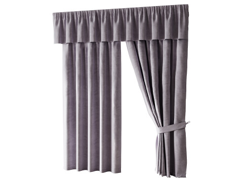 Curtains 03 3D Model
