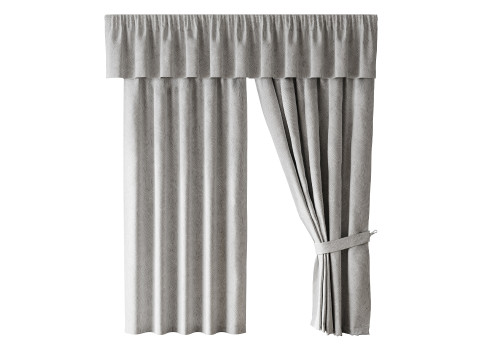 Curtains 03 3D Model
