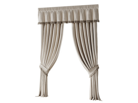 Штори 04 3D Модель