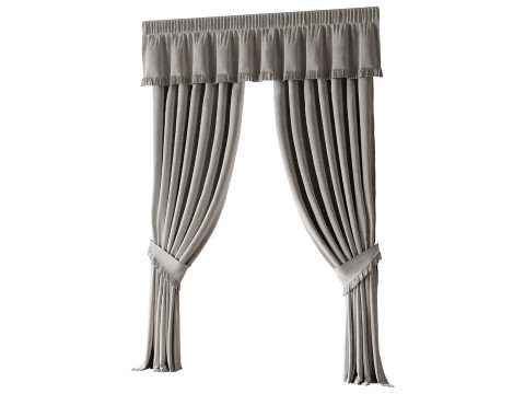 Штори 04 3D Модель