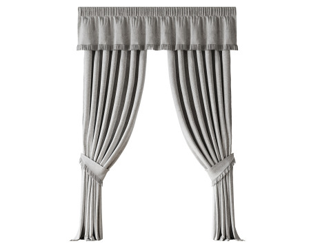 Штори 04 3D Модель