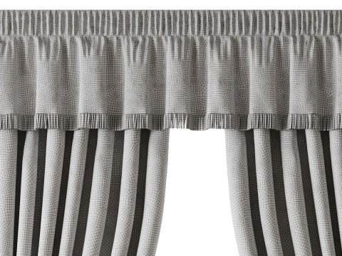 Штори 04 3D Модель