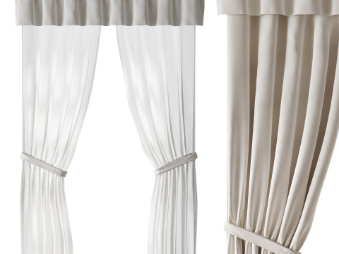 Vorhänge 05 3D Modell