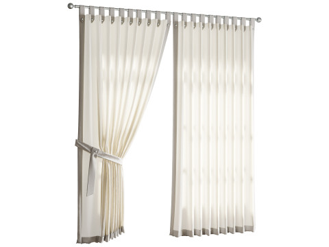 Cortinas 06 Modelo 3D