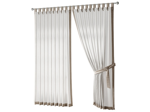 Cortinas 06 Modelo 3D