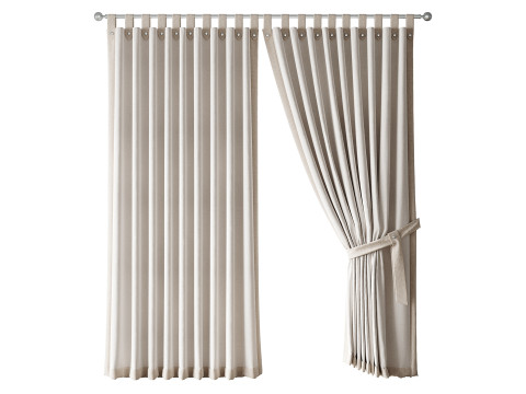 Cortinas 06 Modelo 3D