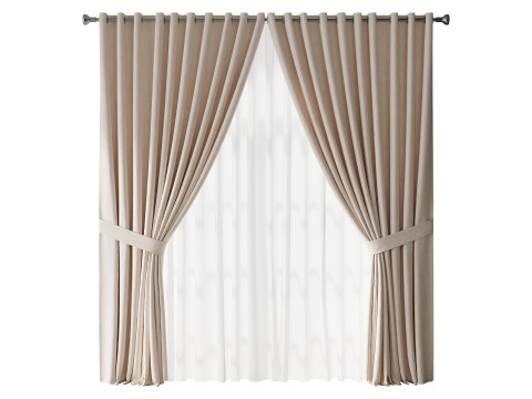 Gordijnen 07 3D Model