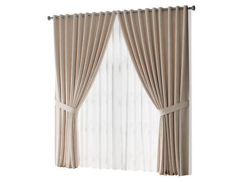 Gordijnen 07 3D Model