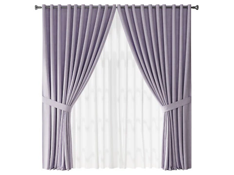 cortinas 07 Modelo 3D