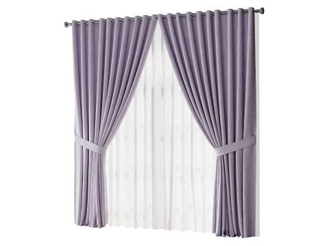 Gordijnen 07 3D Model