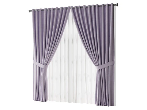 cortinas 07 Modelo 3D