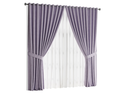 Gordijnen 07 3D Model