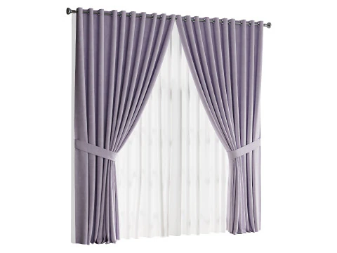 cortinas 07 Modelo 3D