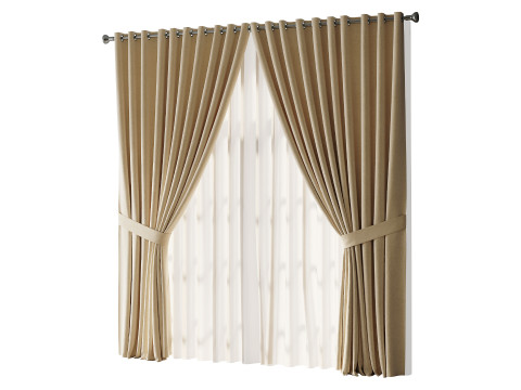 Gordijnen 07 3D Model