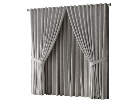 Gordijnen 07 3D Model