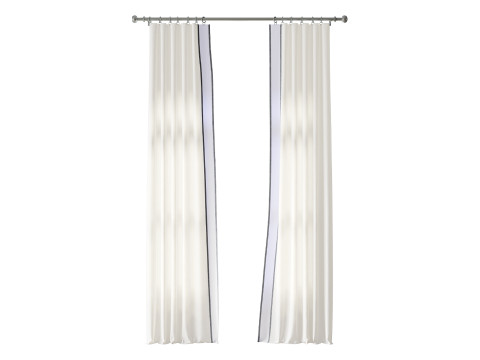 Шторы 10 3D Модель