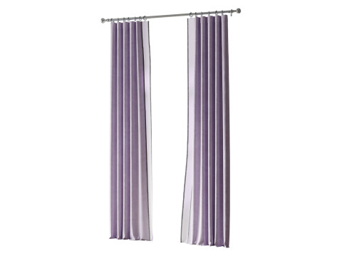 Шторы 10 3D Модель