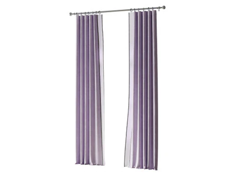 Curtains 10 3D Model