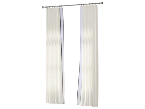 Curtains 10 3D Model