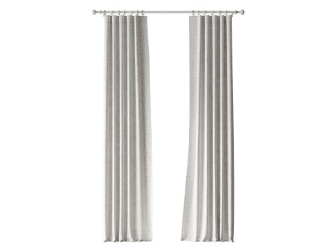 Шторы 10 3D Модель