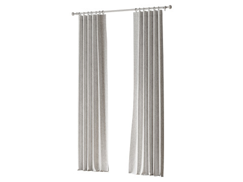 Шторы 10 3D Модель