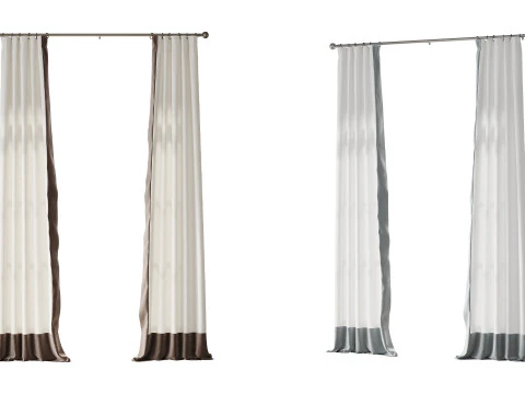 Штори 11 3D Модель