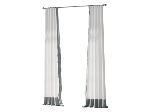 Cortinas 11 Modelo 3D