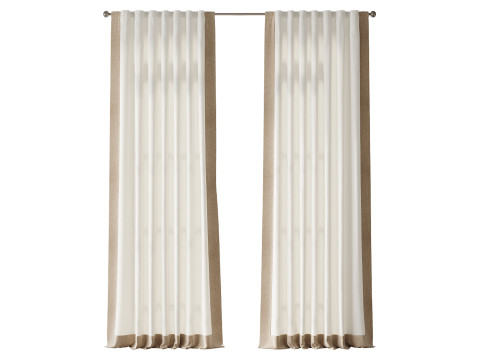 Шторы 12 3D Модель