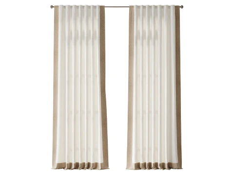 カーテン 12 3Dモデル