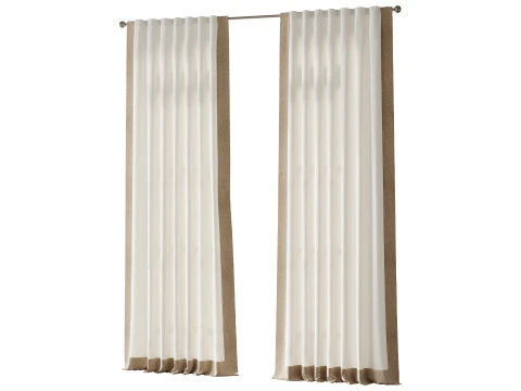 カーテン 12 3Dモデル