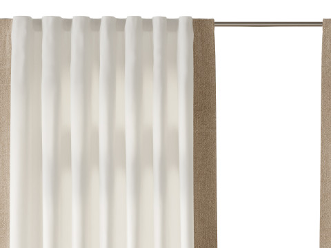 Шторы 12 3D Модель