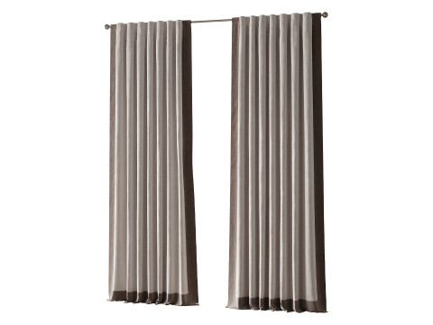 Шторы 12 3D Модель