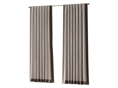 カーテン 12 3Dモデル