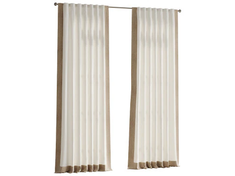 カーテン 12 3Dモデル