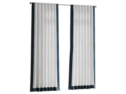 カーテン 12 3Dモデル