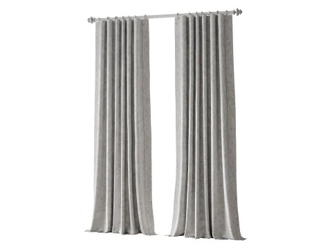 Curtains 13 3D Model