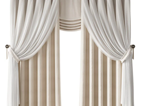 Штори 14 3D Модель