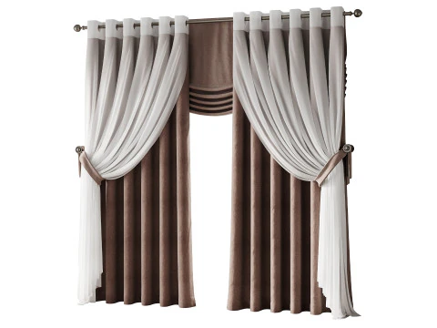 Gordijnen 14 3D Model