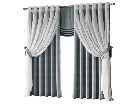 Gordijnen 14 3D Model