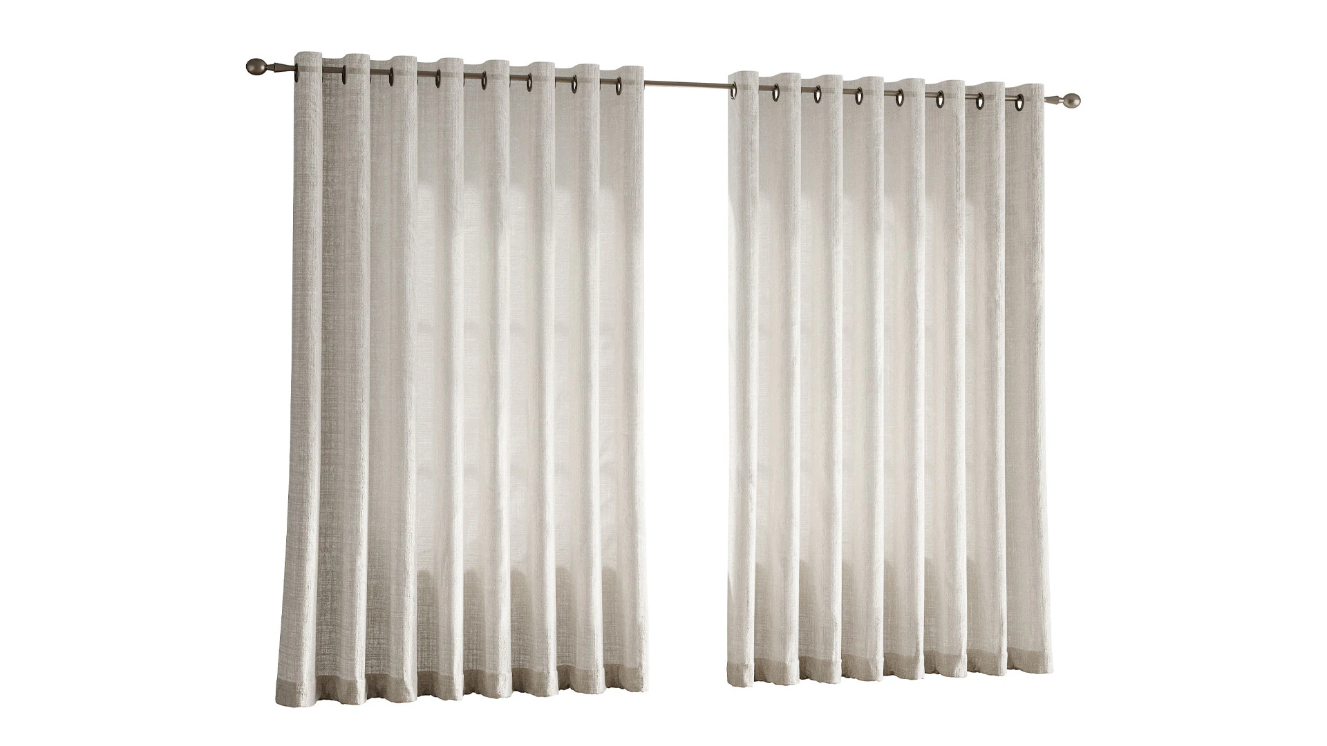 Curtains 25 3D Model .c4d .max .obj .3ds .fbx .stl .blend 